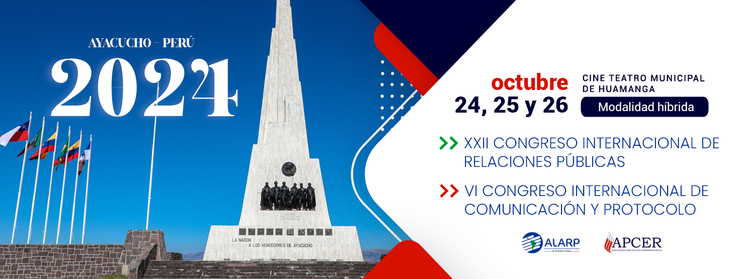 VI CONGRESO INTERNACIONAL DE COMUNICACIÓN Y PROTOCOLO – XXII CONGRESO ...